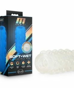 Blush Novelties M For Men Soft And Wet Reversible Orb Frosted Stroker