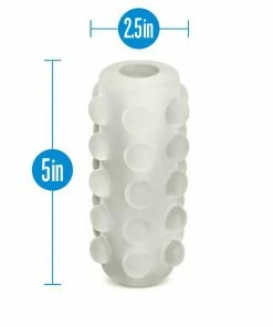 Blush Novelties M For Men Soft And Wet Reversible Orb Frosted Stroker