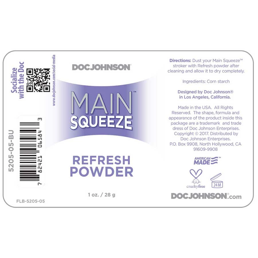 Accessories Main Squeeze Refresh Powder 1 Oz By Doc Johnson 4 Accessories Main Squeeze Refresh Powder 1 Oz By Doc Johnson