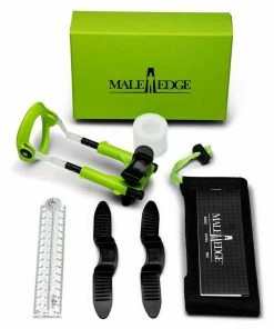 Male Edge Extra Penis Extender Cock Stretching System Green Edition
