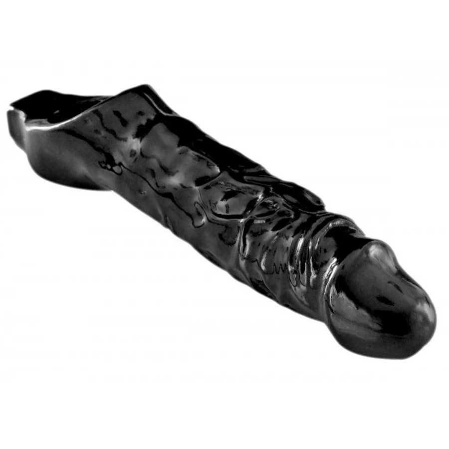 Master Series Mamba Penis Extension Sleeve 6.5 Inch Black Cock Sheath 3 Master Series Mamba Penis Extension Sleeve 6.5 Inch Black Cock Sheath