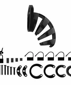 ManCage 3.5 Inch Model 02 Adjustable Male Chastity With Lock Male Chastity And Cock Cages