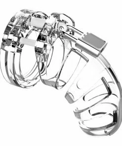 ManCage 3.5 Inch Model 02 Adjustable Male Chastity With Lock Male Chastity And Cock Cages