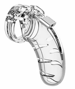 Male Chastity And Cock Cages ManCage 4.5 Inch Model 03 Adjustable Male Chastity With Lock