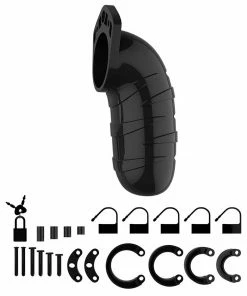 ManCage 5.5 Inch Model 05 Adjustable Male Chastity With Lock