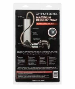 Max Results Penis Pump Optimum Series Male Enhancement Device By Cal Exotics
