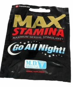 MD Science Labs Max Stamina Male Enhancement Sexual Stimulant For Men 30 Capsules