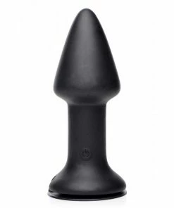 Mega Spade 10x Vibrating XL Silicone Butt Plug By Master Series