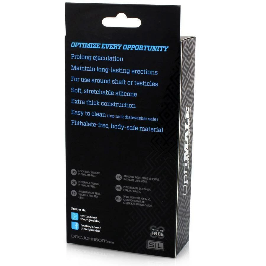 Men's C-Ring 40 Mm Gray Penis Enhancement Cock Ring By Optimale 7 Men's C-Ring 40 Mm Gray Penis Enhancement Cock Ring By Optimale