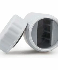 Men's Charcoal Pleasure Wand Vibrating Prostate Massager By Doc Johnson