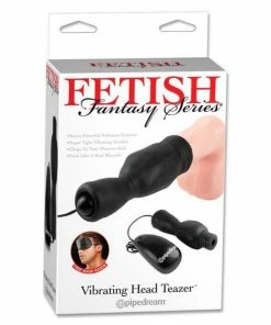 Men's Vibrating Head And Penis Glans Teazer By Fetish Fantasy
