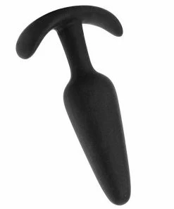 Mood Naughty Black Silicone Butt Plug By Doc Johnson (S,M,L, & XL)