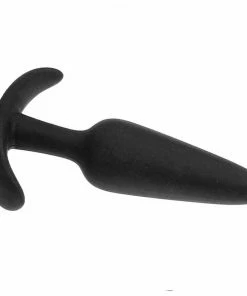 Mood Naughty Black Silicone Butt Plug By Doc Johnson (S,M,L, & XL)