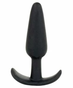 Mood Naughty Black Silicone Butt Plug By Doc Johnson (S,M,L, & XL)