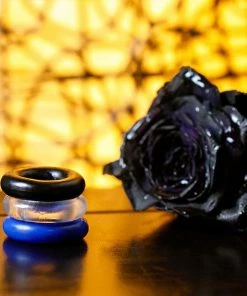 Lynk Pleasure Products Multi Color Stretchy Stamina Boosting Cock Rings 3 Pack By Lynk Pleasure