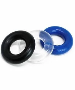 Lynk Pleasure Products Multi Color Stretchy Stamina Boosting Cock Rings 3 Pack By Lynk Pleasure