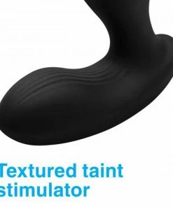 Alpha-Pro Multi-Speed Vibrating 7X P-Gyro Silicone Prostate Stimulator With Gyrating Shaft Prostate Massagers