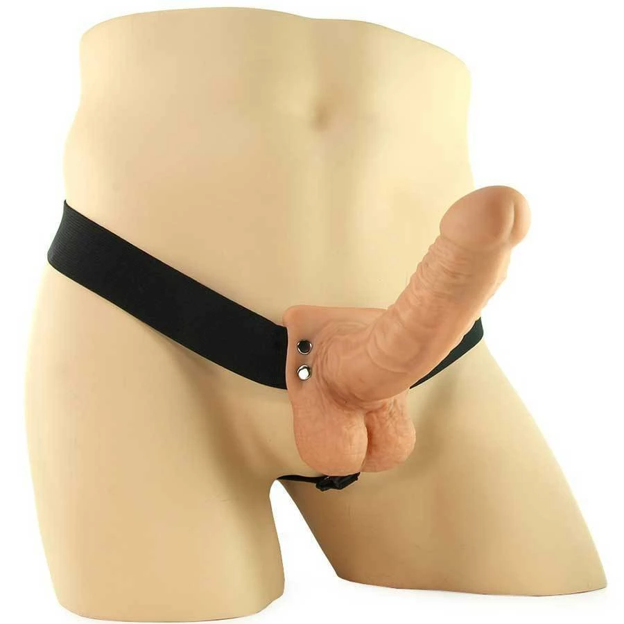 Healthy Vibes Sheaths & Sleeves Natural 7 Inch Penis Extender Sleeve For Men | Tan Hollow Strap On And Harness 7 Healthy Vibes Sheaths & Sleeves Natural 7 Inch Penis Extender Sleeve For Men | Tan Hollow Strap On And Harness