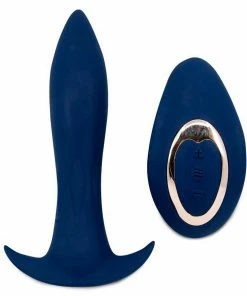 Anal Sex Toys Nu Sensuelle Power Plug 20 Function Remote Control Vibrating Butt Plug