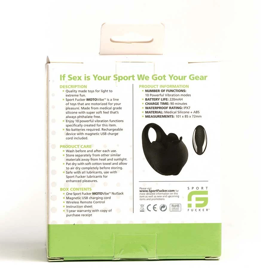 Sport Fucker Motovibe Silicone Cock Ring Nut Sack Vibrator For Men Cock Rings 6 Sport Fucker Motovibe Silicone Cock Ring Nut Sack Vibrator For Men Cock Rings