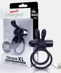 Cock Rings Ohare XL Rechargeable Vibrating Rabbit Cock Ring & Couples Vibrator By Screaming O