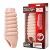 Open Tip Ribbed Cock Sheath | Really Ample Natural Girth Enhancer By Size Matters Sheaths & Sleeves
