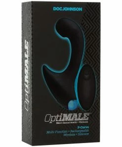 Optimale P-Curve Vibrating Prostate Massager & Wireless Silicone Anal Vibrator For Men