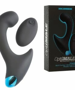 Optimale P-Curve Vibrating Prostate Massager & Wireless Silicone Anal Vibrator For Men
