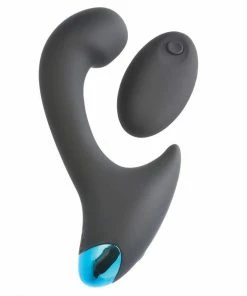 Optimale P-Curve Vibrating Prostate Massager & Wireless Silicone Anal Vibrator For Men