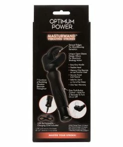 Cal Exotics Optimum Power Masturwand Vibrating Stroker Rechargeable Masturbator By Calexotics