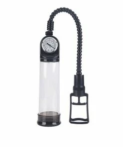 Penis Pumps Optimum Series Master Gauge Penis Pump With EZ Pull Trigger By Cal Exotics