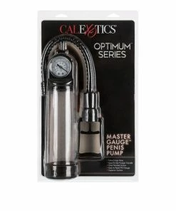 Penis Pumps Optimum Series Master Gauge Penis Pump With EZ Pull Trigger By Cal Exotics