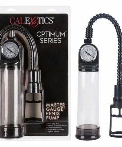 Penis Pumps Optimum Series Master Gauge Penis Pump With EZ Pull Trigger By Cal Exotics