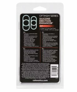 Optimum Series Silicone Erection Enhancer Cock Ring Set By Cal Exotics