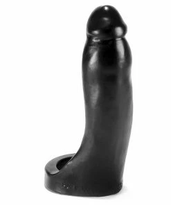 Cock Rings Oxballs Silicone Penetrator Black Double Penetration Cock Ring