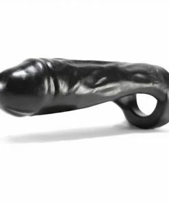 Oxballs Silicone Thug Black Double Penetration Cock Ring Cock Rings