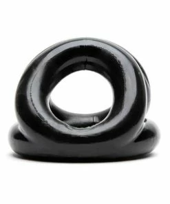 Oxballs Tri-Sport 3 Ring Cock And Ball Ring Stretcher Black