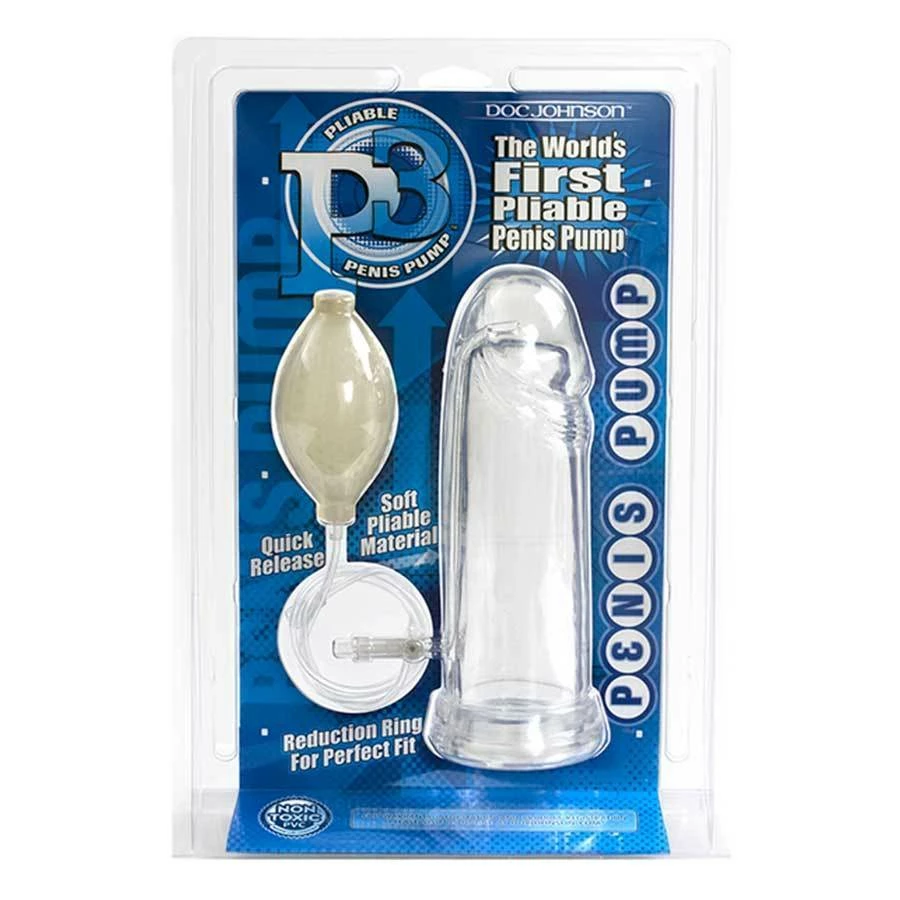 Doc Johnson P3 Pliable Penis Pump For Men 7 Doc Johnson P3 Pliable Penis Pump For Men