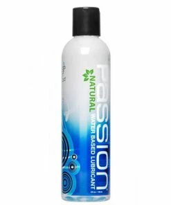 Passion Lubes Passion Natural Water Based Lubricant 8 Fl Oz Water Based Lube
