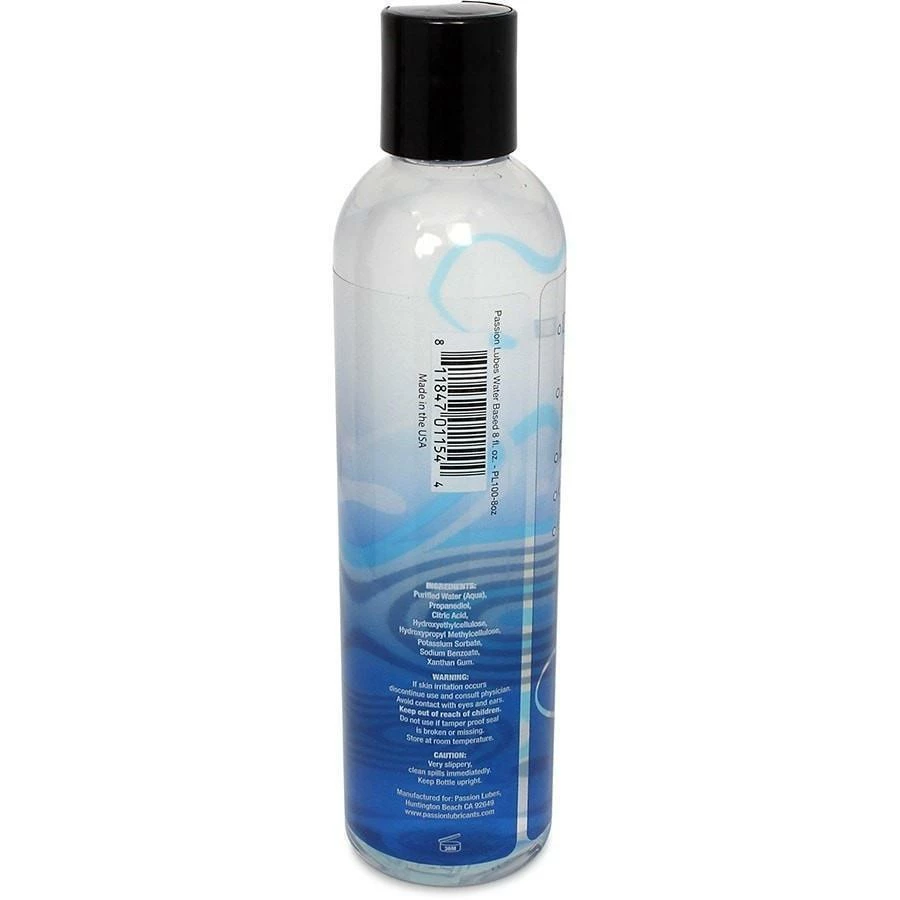 Passion Lubes Passion Natural Water Based Lubricant 8 Fl Oz Water Based Lube 5 Passion Lubes Passion Natural Water Based Lubricant 8 Fl Oz Water Based Lube