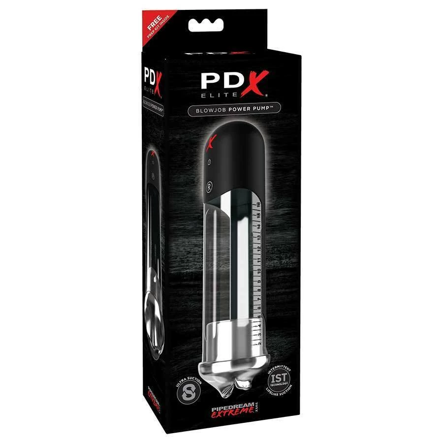 Pipedream Products Penis Pumps PDX Elite Blowjob Power Pump | Automatic Sucking Penis Pump 8 Pipedream Products Penis Pumps PDX Elite Blowjob Power Pump | Automatic Sucking Penis Pump