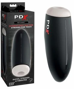 PDX Elite Fap-O-Matic Suction Stroking Masturbator By Pipedream Products Male Masturbators & Strokers