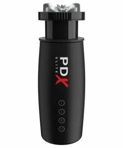 PDX Elite Motorbator 2 Vibrating & Thrusting Stroker By Pipedream Products
