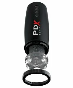 PDX Elite Motorbator 2 Vibrating & Thrusting Stroker By Pipedream Products