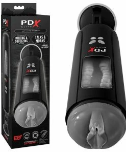 PDX Elite Rechargeable Ultimate Milker Pussy Masturbator By Pipedream Products