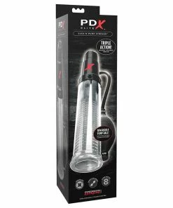 Pipedream Products PDX Elite Suck-N-Pump | All-in-One Penis Pump And Stroker With Multi-Speed Vibrating Action Penis Pumps 11 Pipedream Products PDX Elite Suck-N-Pump | All-in-One Penis Pump And Stroker With Multi-Speed Vibrating Action Penis Pumps