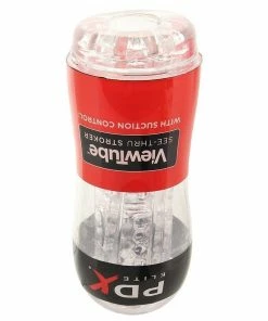 Male Masturbators & Strokers PDX Elite ViewTube Clear Stroker For Men By Pipedream Products