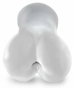 PDX Male Blow And Go Mega Butt Clear Stroker By Pipedream Products