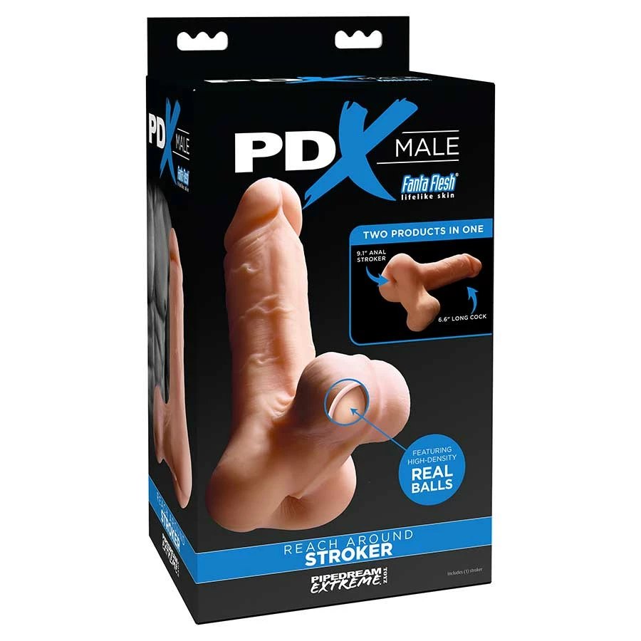 PDX Male Reach Around Gay Anal Stroker By Pipedream Products Male Masturbators & Strokers 9 PDX Male Reach Around Gay Anal Stroker By Pipedream Products Male Masturbators & Strokers