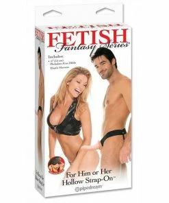 Fetish Fantasy Sheaths & Sleeves Penis Extension Sleeve 6 Inch Hollow Tan Strap On Sheath